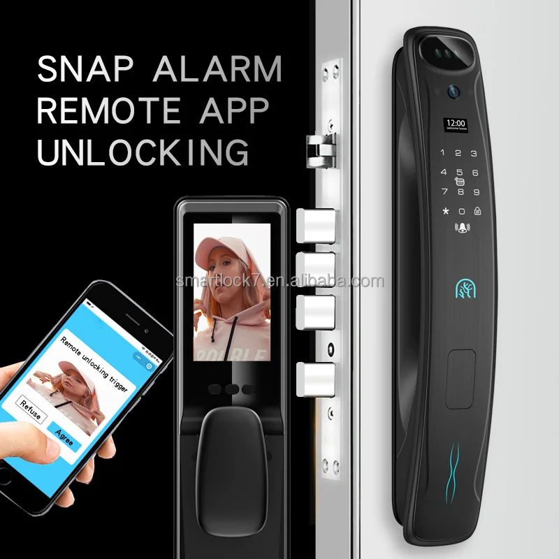 smart door lock with camera
