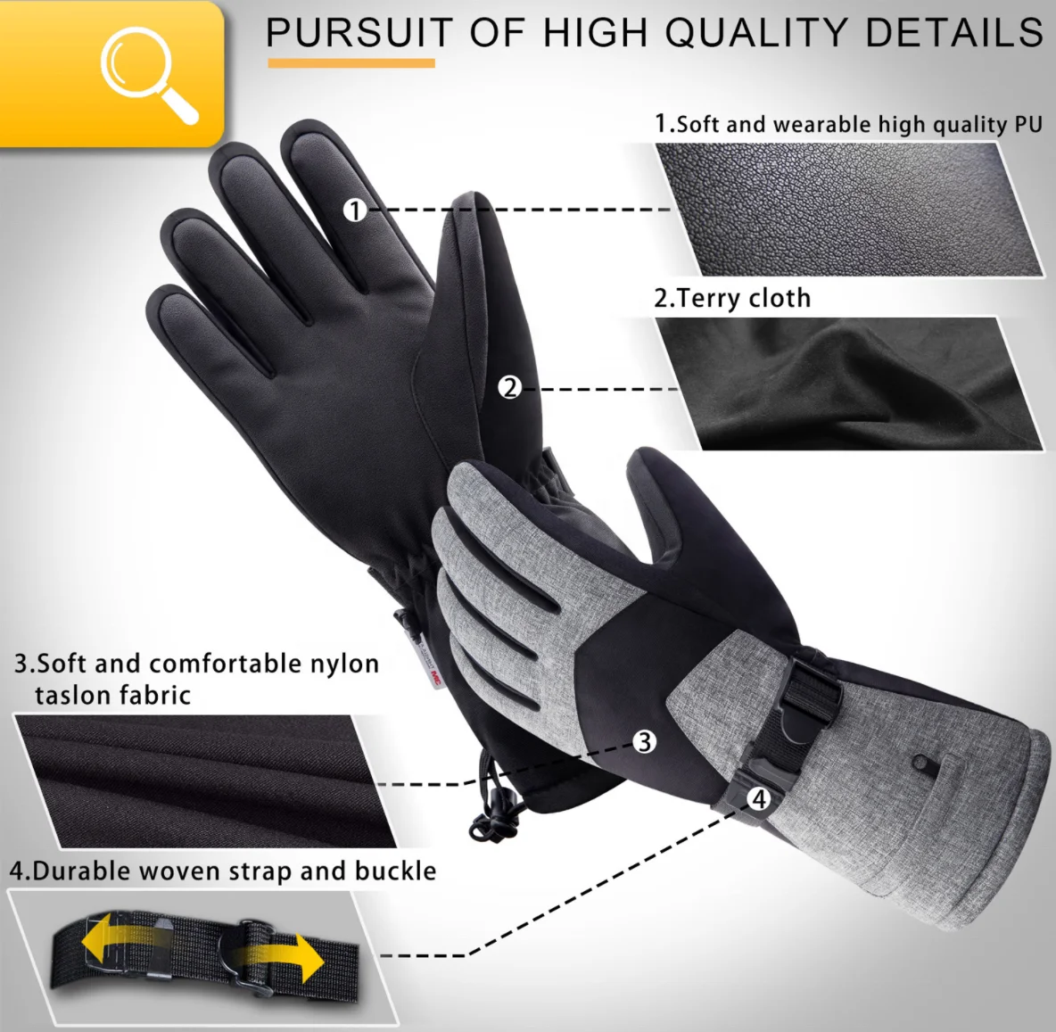 battery 3m electrical operated heated thin inner gloves liners and heat transfer machine warmer