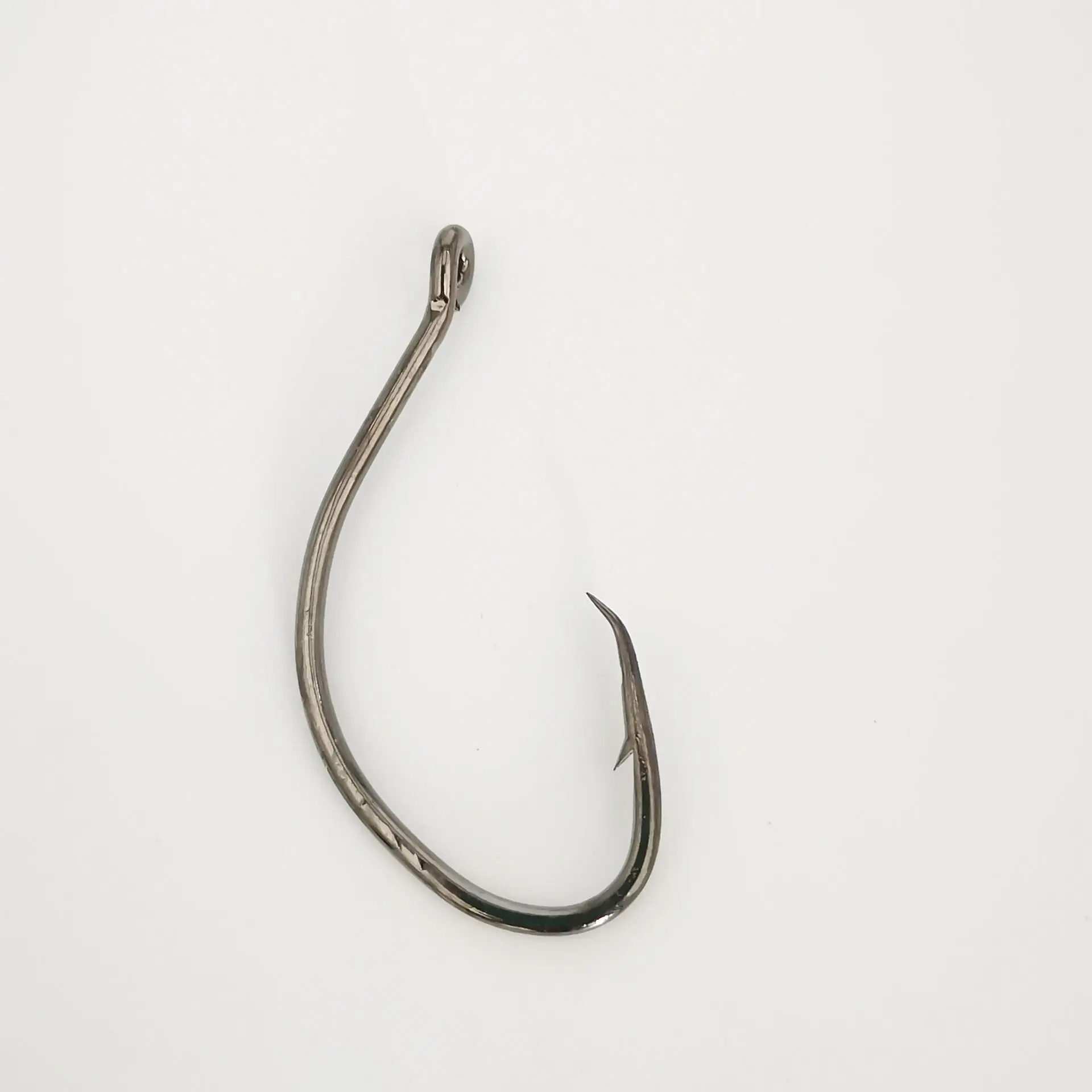 Split Shot Hook Freshwater Saltwater Fishing Hooks High Carbon Steel Strong Forged high carbon steel fishing hooks