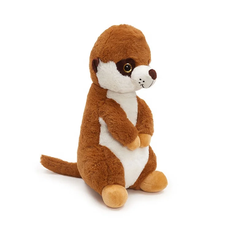 2023 kids gift Meerkat soft toys stuffed jungle animal toy plush meerkat mongoose plush