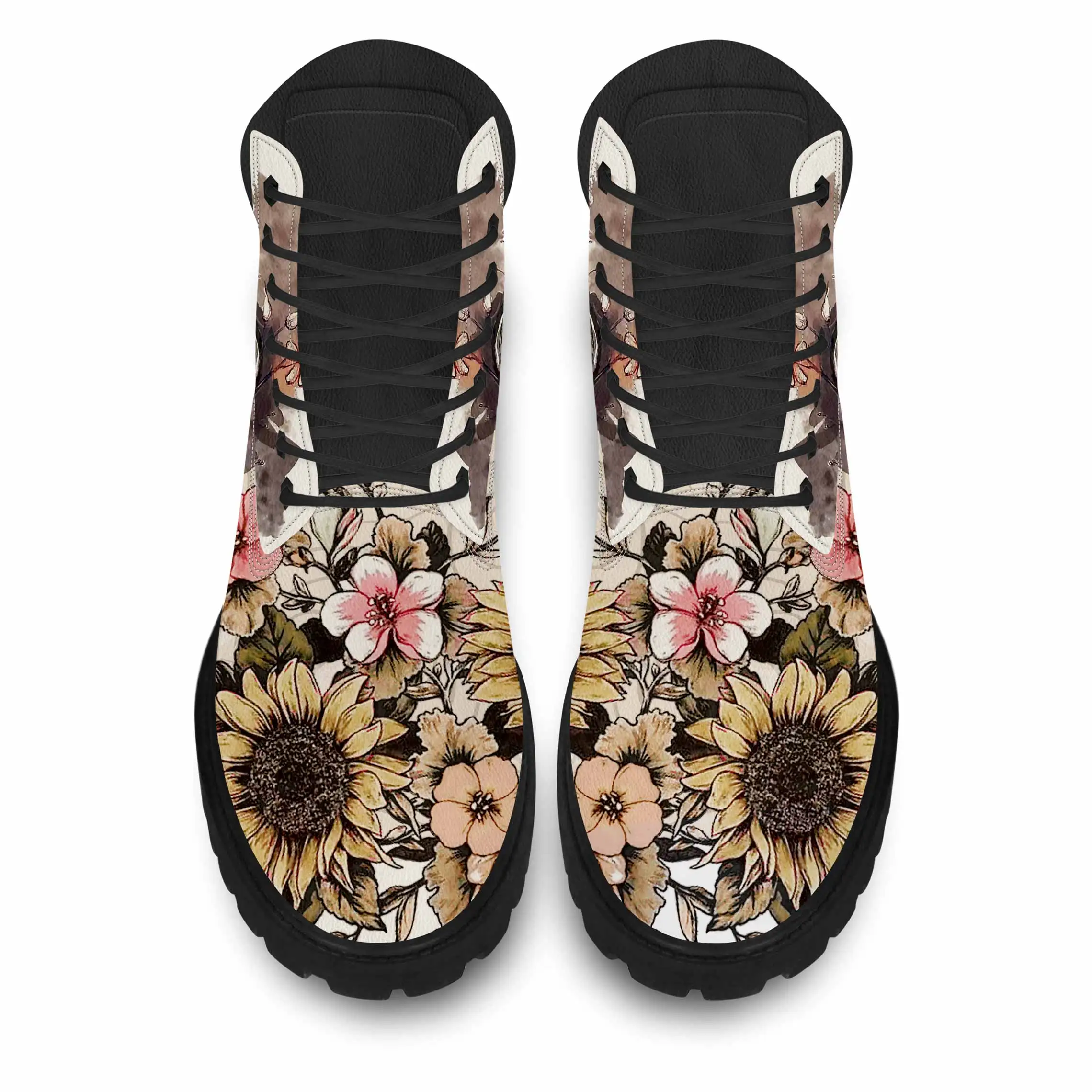 Custom made New leather martin boots men casual boots custom boot men