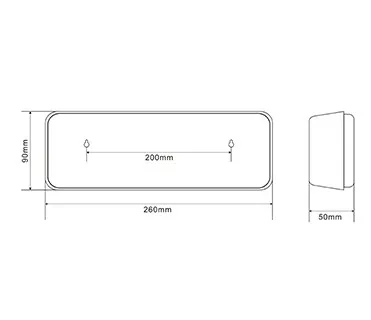 
Xinjiu Rechargeable for Emergency Led Emergency Exit Box 3W/6W LED 3.7V 2200mah Lithium Heyega 3/4/5 Hours 24hours exit sign 