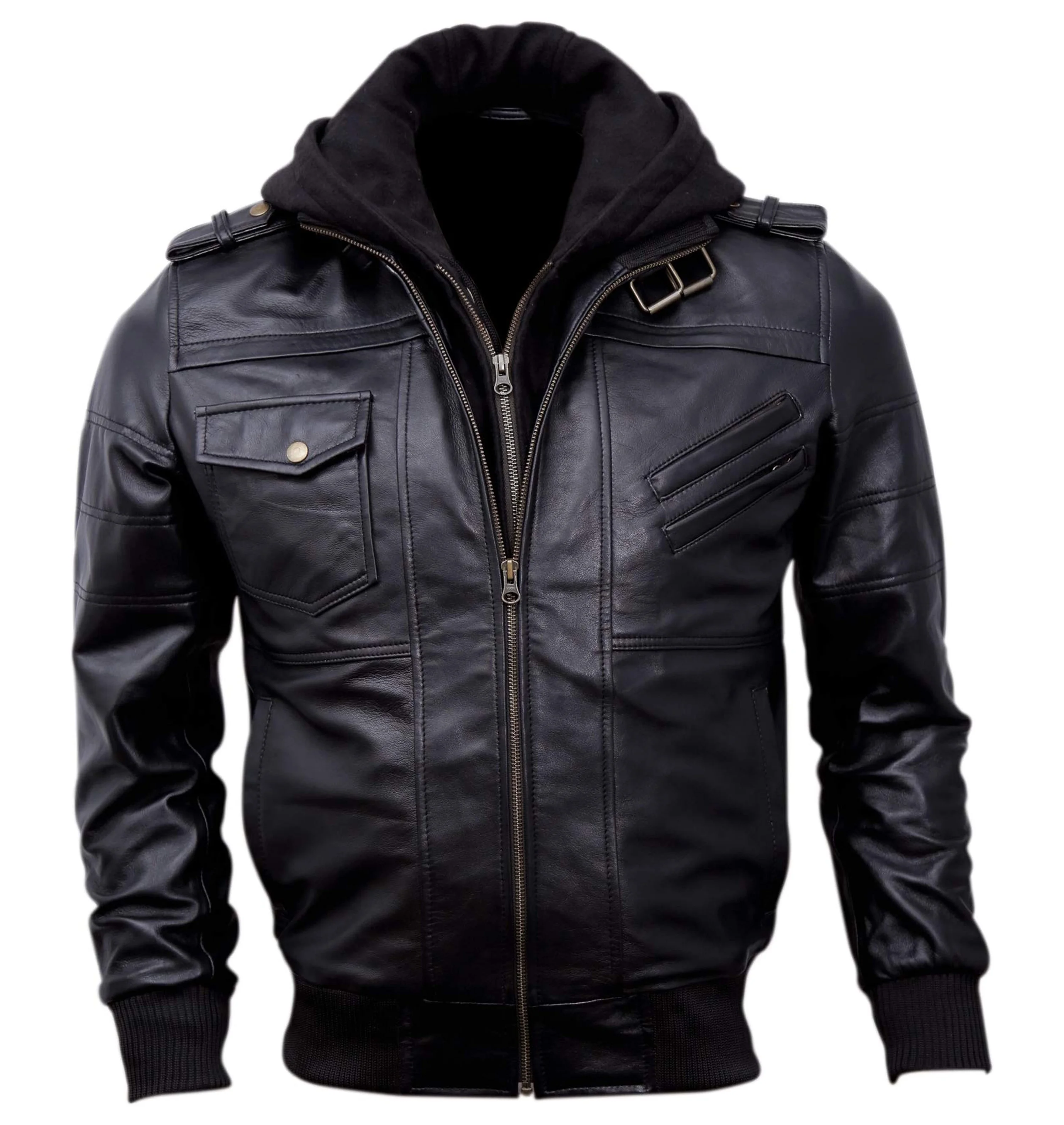 Genuine Leather Jacket High Quality Pakistan Leather Jackets for Men Waterproof Large Plus Size Jacket