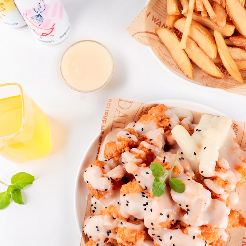 Fruit Flavor 4.5Kg/4 Barrel/ Carton Restaurant/Home Usage White Cheese Sauce Durian flavor Cheese sauce