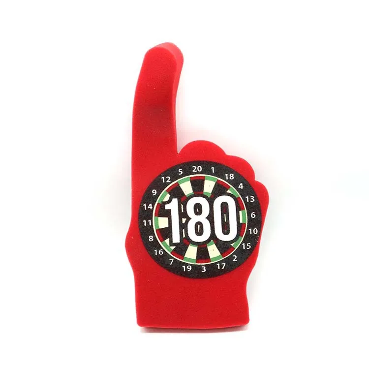 Factory Wholesale Promotional Cheerleading Sponge Party Game Toys Custom Shape EVA Hand Foam Fingers for Sport Events Cheering