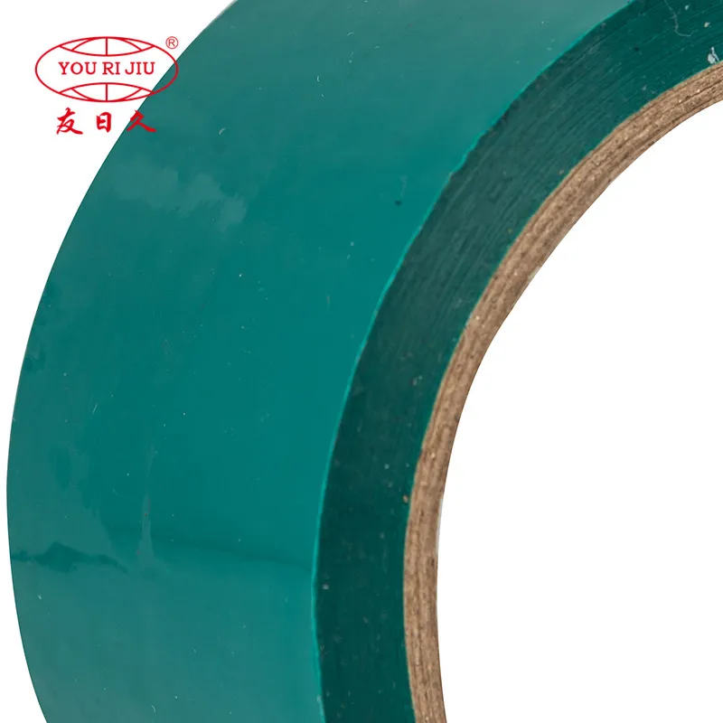 Youyi Group Packing Carton Sealing Green High Tack Waterproof Cinta Jumbo Roll BOPP Tape