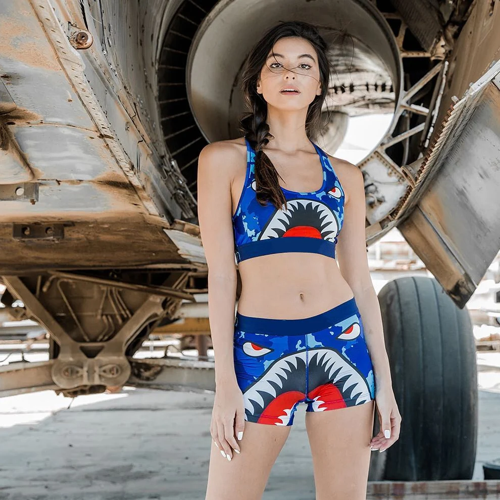 2021 Womens Set 2pc Jogger Plus Size Bra and   Short Girl Women Sets Underwear Boxers