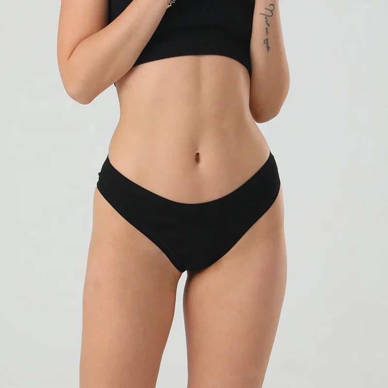 Intiflower PL121 Women Panties Tangas Sexy Brazilian Underwear Traceless Breathable Thong of Ladies Tanga Bragas