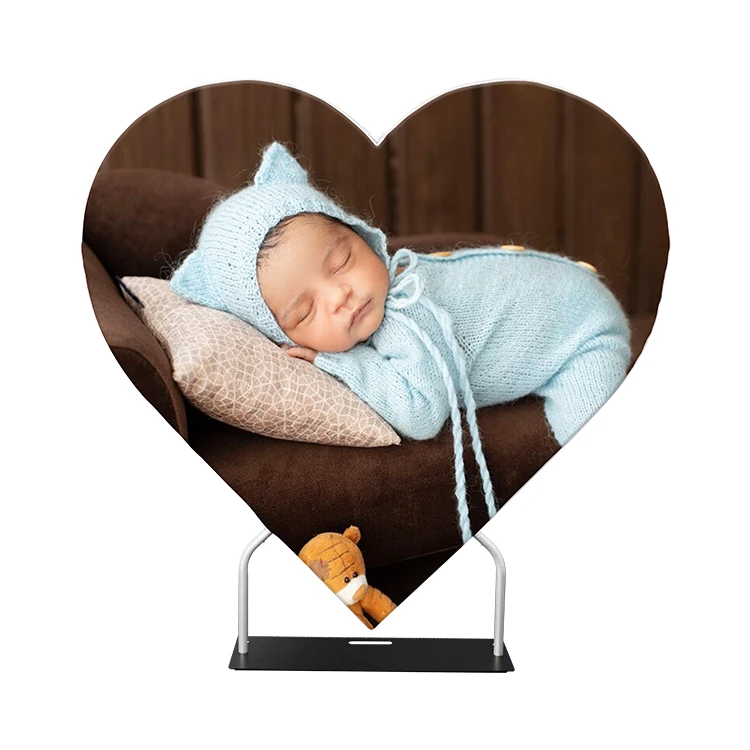 Wholesale New Designer Wedding Heart Shape Arch Backdrop Portable Pillow Case Backdrop Heart Stand Backdrop
