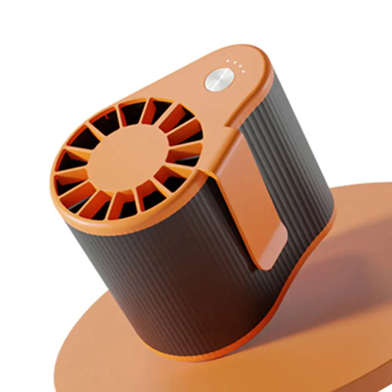 Portable Rechargeable Waist Mobile Fan with 4800mah Battery Power Mini Personal Hang Clip Fan for Worker Travel Outdoor Sports
