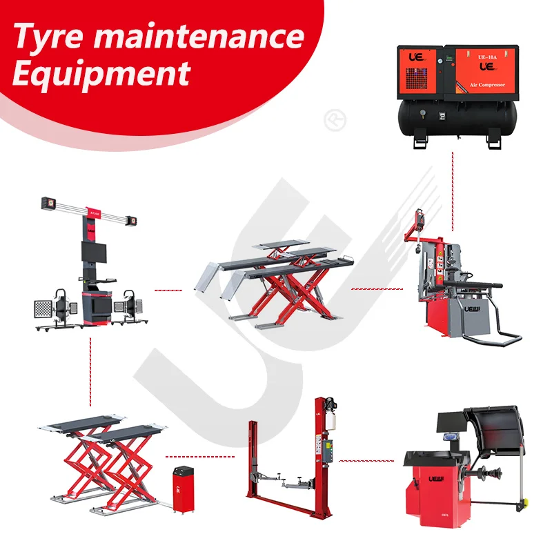 
UE-421 2020 HOT car 5D car four wheel aligner factory price 3D wheel alignment machine with CE & ISO Certificate 