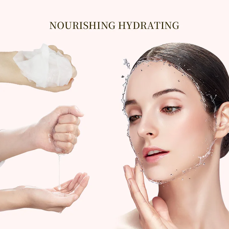 Skincare Whiten Lifing Anti Ageing Hydro Collagen Crystal Hydrogen Rich Wholesale Bio Hydrating Oem Facial Mask