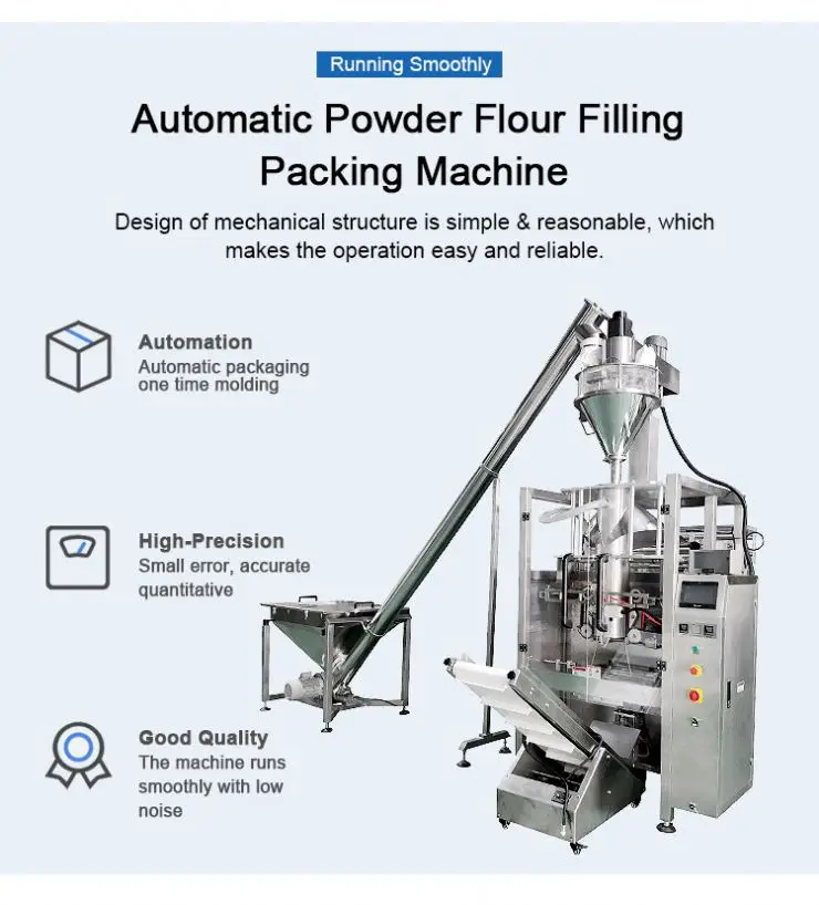 Multi-function parcel of Auger сверлы, filler is high precision control PLC powder packing machine