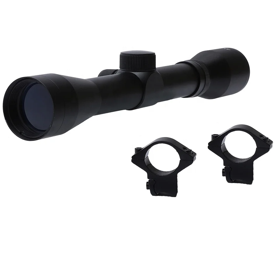 China manufacturer hunting compact scope 4x32 optic  sight with free mount