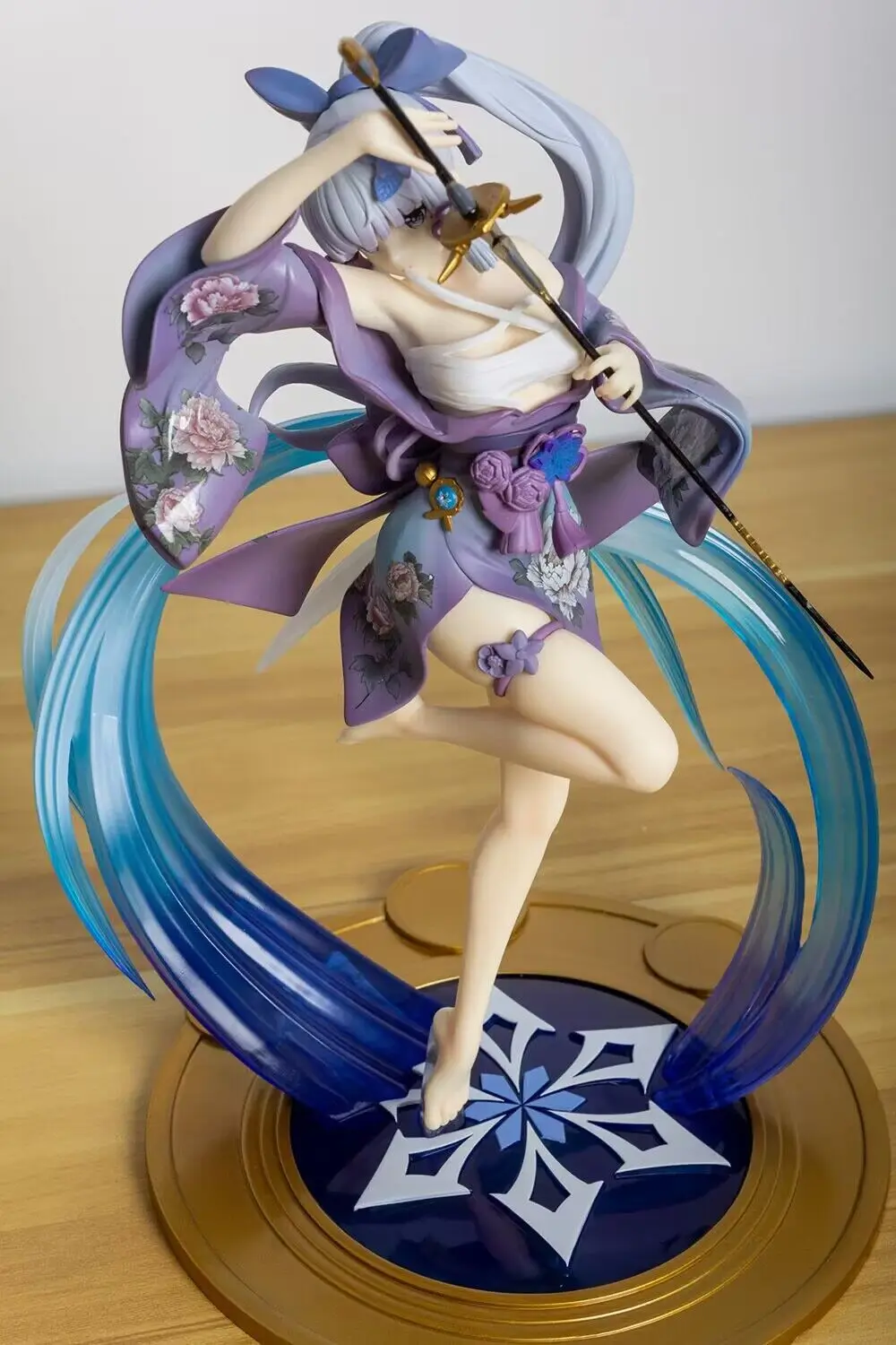 Game Anime GK Figure Genshin Impact Kamisato Ayaka Character Model Anime Action Figure