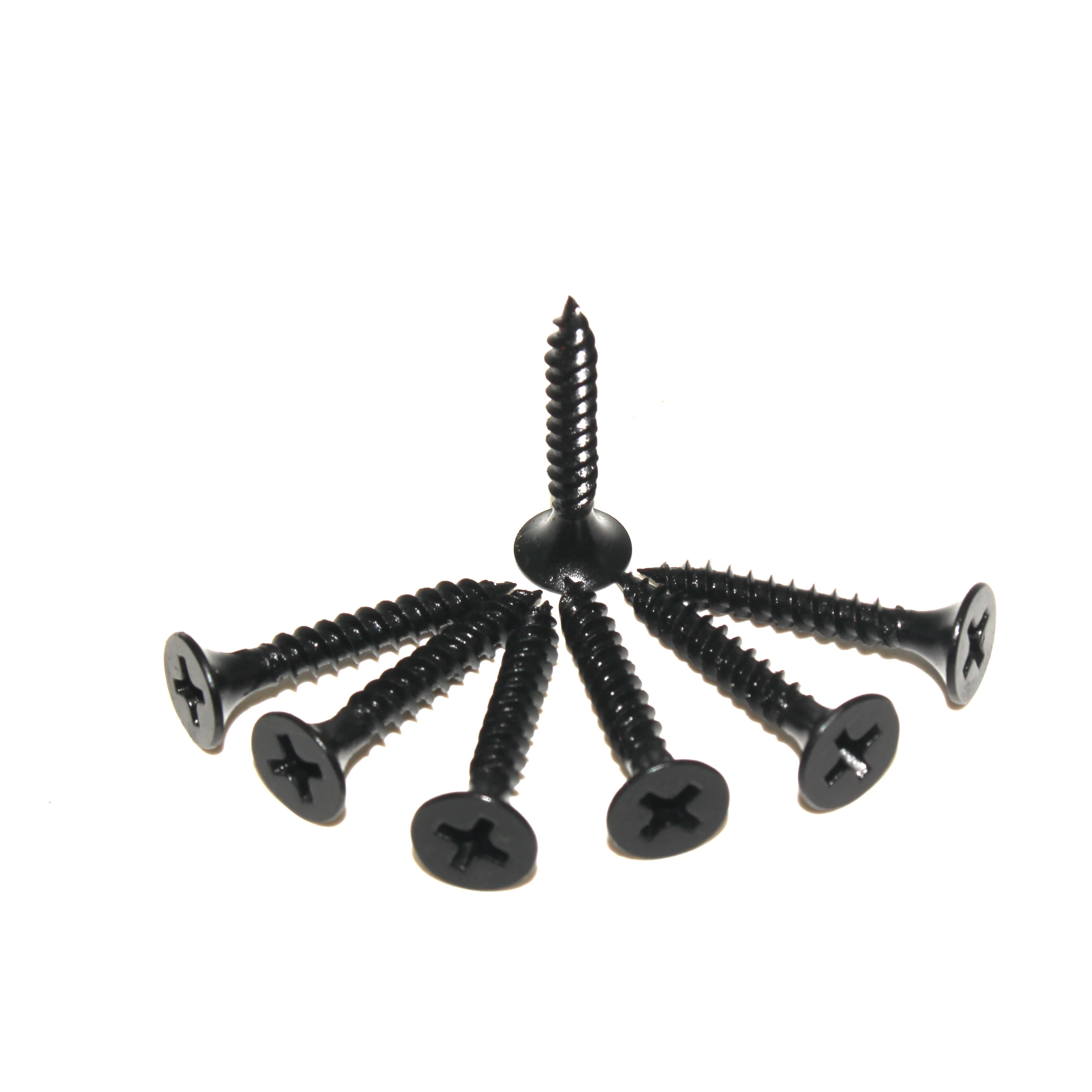 Best price factory supply black gypsum drywall screw