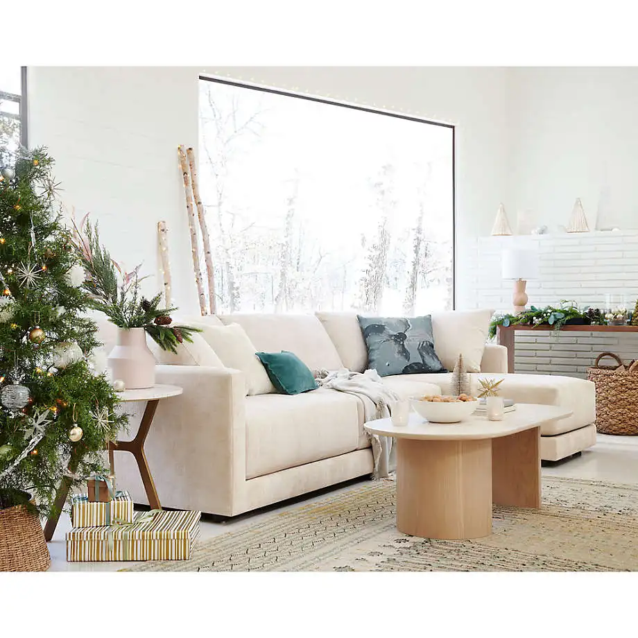 Huaxu Luxury Custom Design Postmodren Live Room Natural Marble Travertine Coffee Table