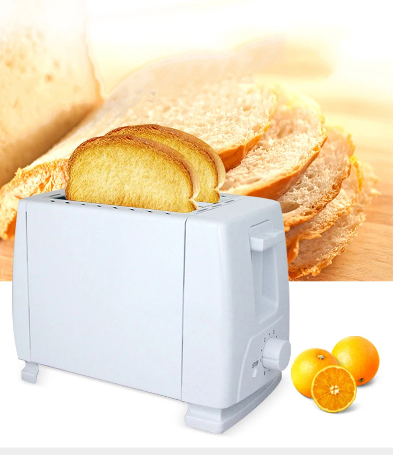 
Cheapest Toaster 2 Slice Bread Brushed Stainless Steel Toaster 