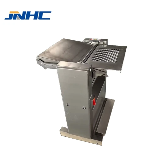 Sweden Automatic Meat Slicing Machine Long Slice Pork Skin Slicer Pork Skin Peeling Machine Beef Peel Meat Cutter Machine Price