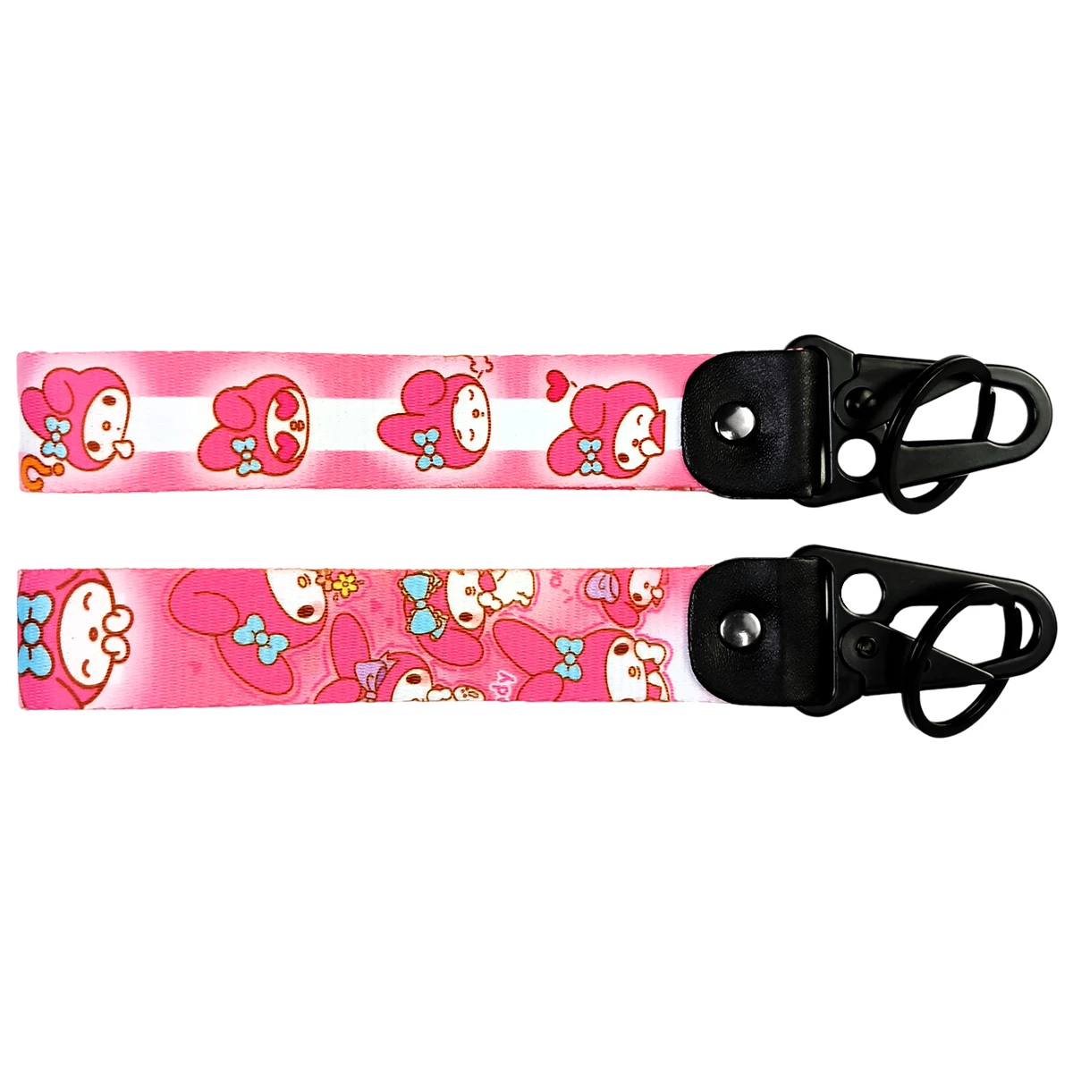 Creative Cartoon Eagle Keychain Double Sided Nylon Custom Embroidered Short Lanyard Cute Cartoon Anti-drop Phone Camera Keychain