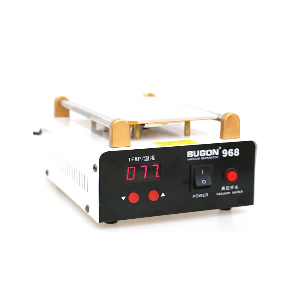 SUGON 968 7 Inch Vacuum LCD Separator Glass Repair Screen Lcd Separating Machine