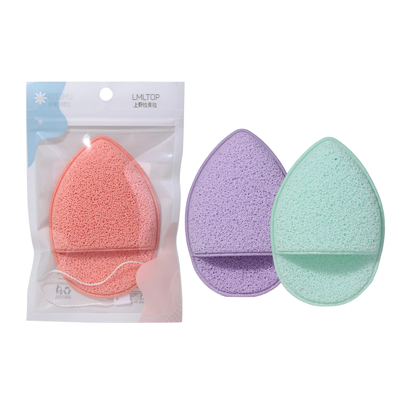 LMLTOP Reusable Makeup Remover Puff Face Sponge For Cleansing Body Exfoliating Scrub Esponja Cellulose Facial Sponge