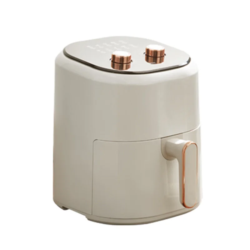Non Oil  5L Large Basket Air Fryer With Oil Filter Rack Adjustable Temperature Non Stick Electric Deep Fryers