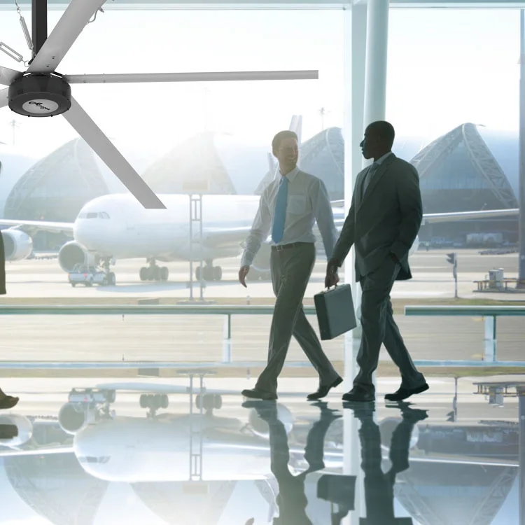 10ft 12ft 16ft energy saving industrial hvls fan with Aluminum Alloy blades