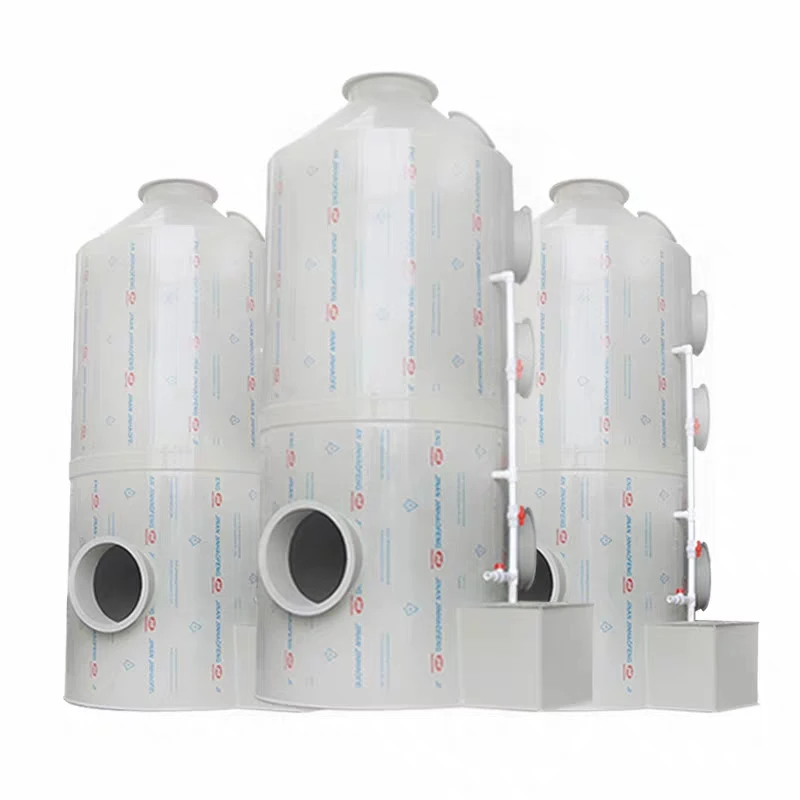 Wet Scrubber/Exhaust Purifier Spray Cleaning Tower Wet Scrubber Gas Removal Acid Mist Air Purification
