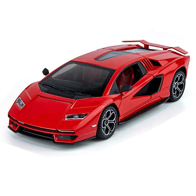 Легированные металлические автомобили Литые в 1/24 масштабе Countach LPI 800-4 гоночный автомобиль модель игрушечного автомобиля