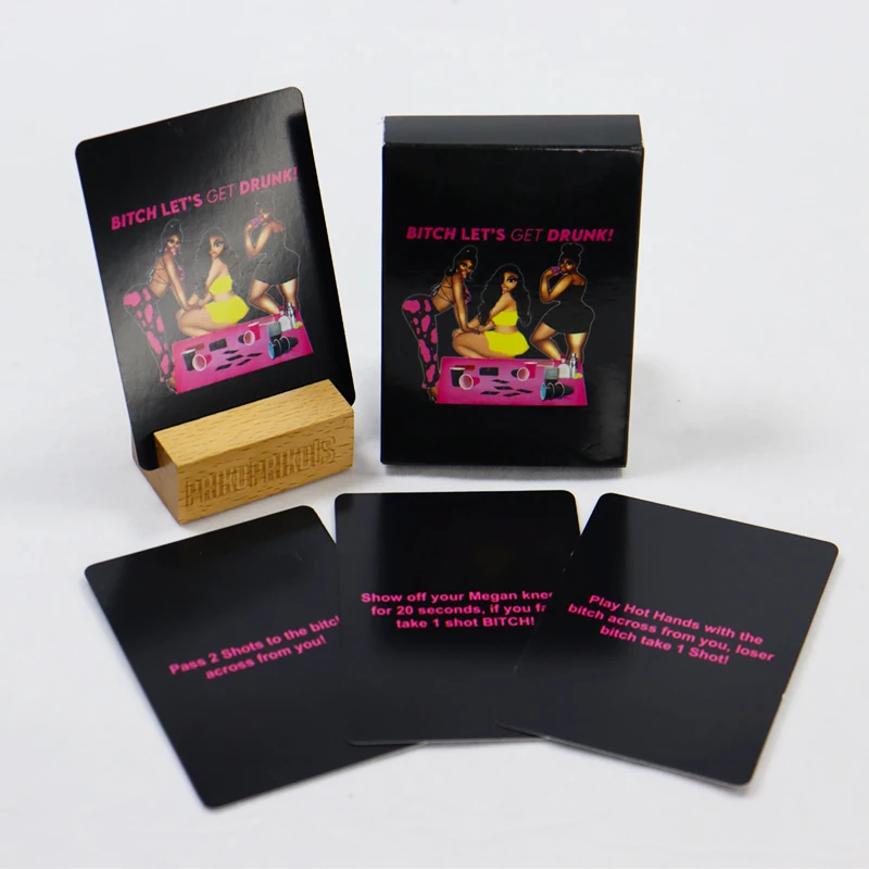 OEM manufacture interesting girls night card games party entertainment drinking card game for girls