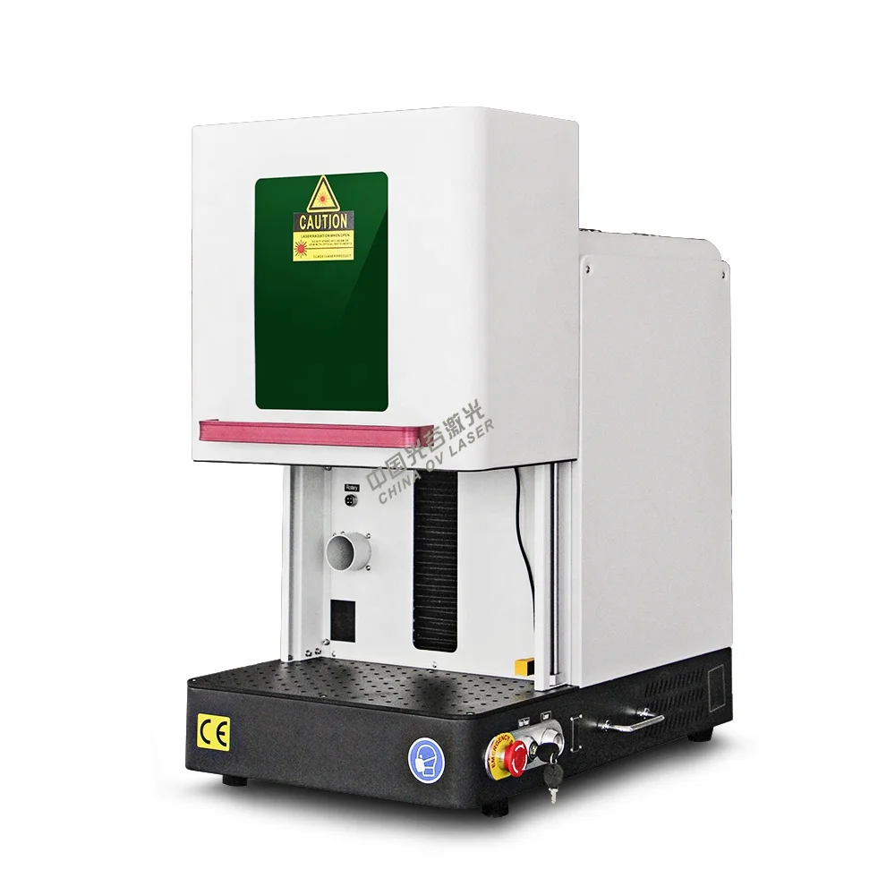 OV LASER FACTORY 30w 50w 60w 80w 100w  fiber laser marking machine /fibre laser engraving machine/ mini jewelry laser marker