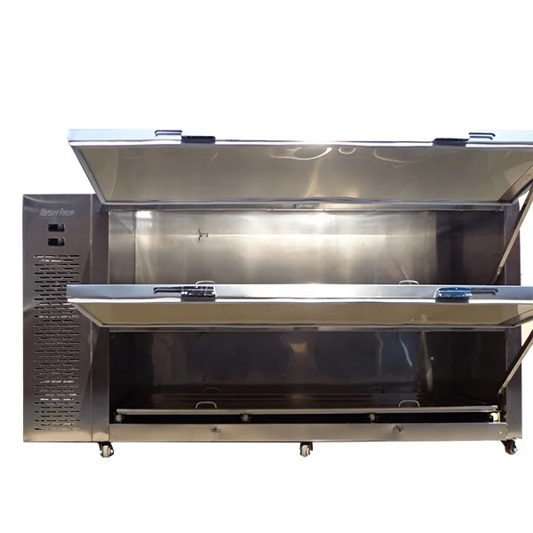 Funeral equipment morgue cadaver refrigerator and fridge with lock
