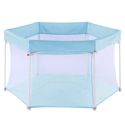 High Quality Fence 6 surface playpen Foldable And Portable Baby Safety Playpen For Indoor And Outdoor