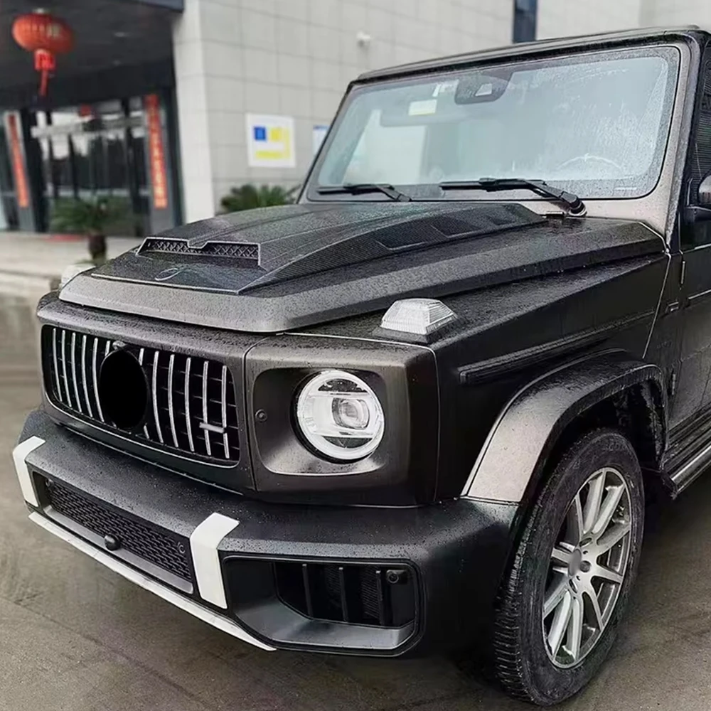 Модернизация W463 2025 W465 G63 стиль от старого до нового класса G для Mercedes Benz передний бампер AMG