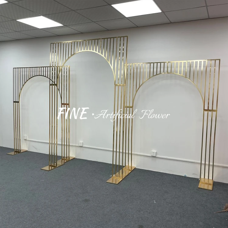 Wedding Props Arch Stand Birthday Party Wrought Iron Background Decoration Shelf