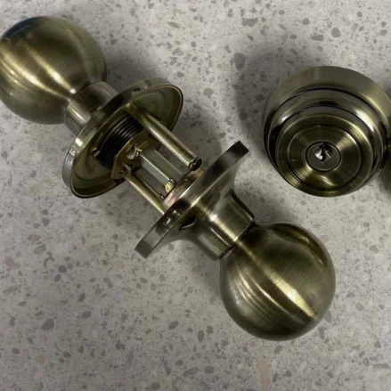 Stainless Steel Door knob lock Set Combo Locksets with deadbolt.AB finish