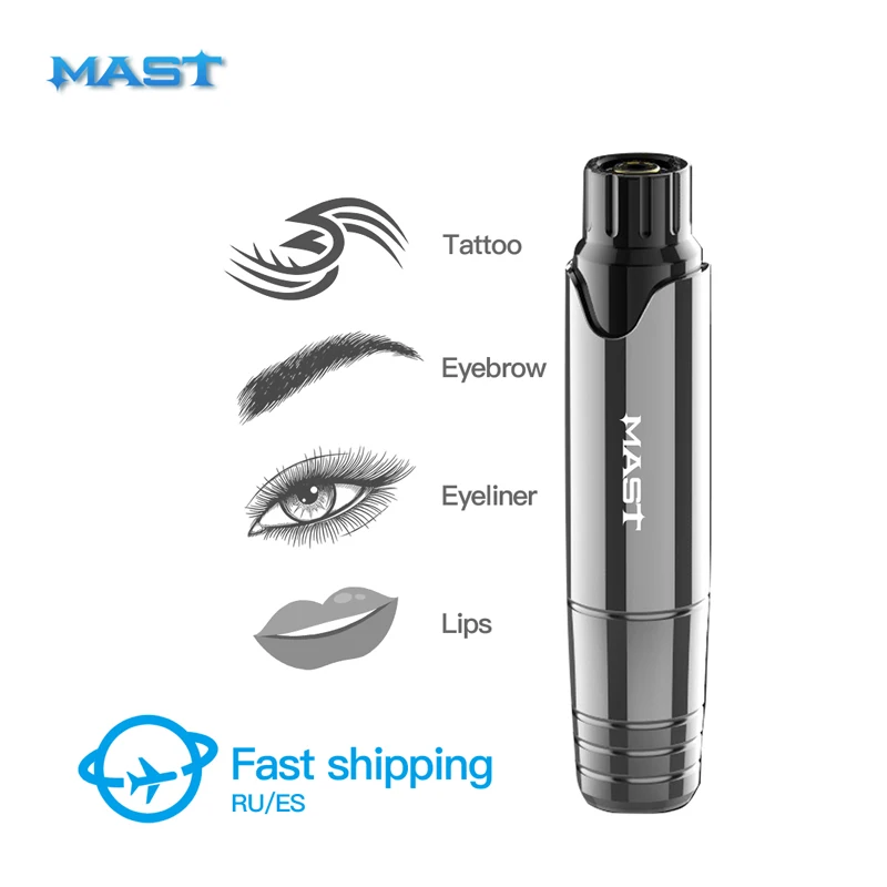 Mast P10 Semi Permanent Makeup Machine Rotary Tattoo Machine Pen With Rca
