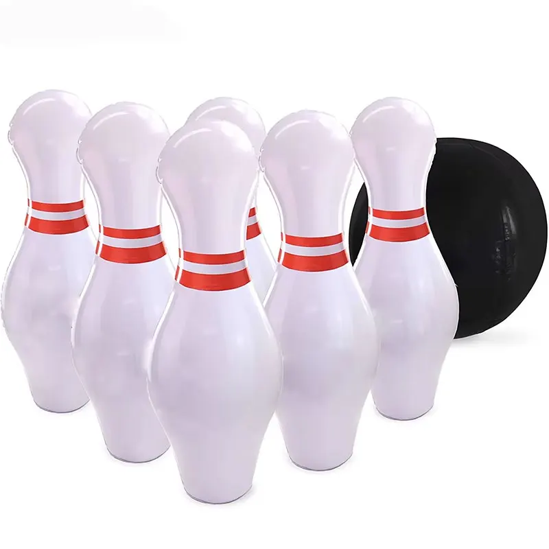 Factory Custom Inflatable Bowling Game Set for Kids Bowling Ball Indoor Outdoor Yard Birthday Party Lawn Games Toy