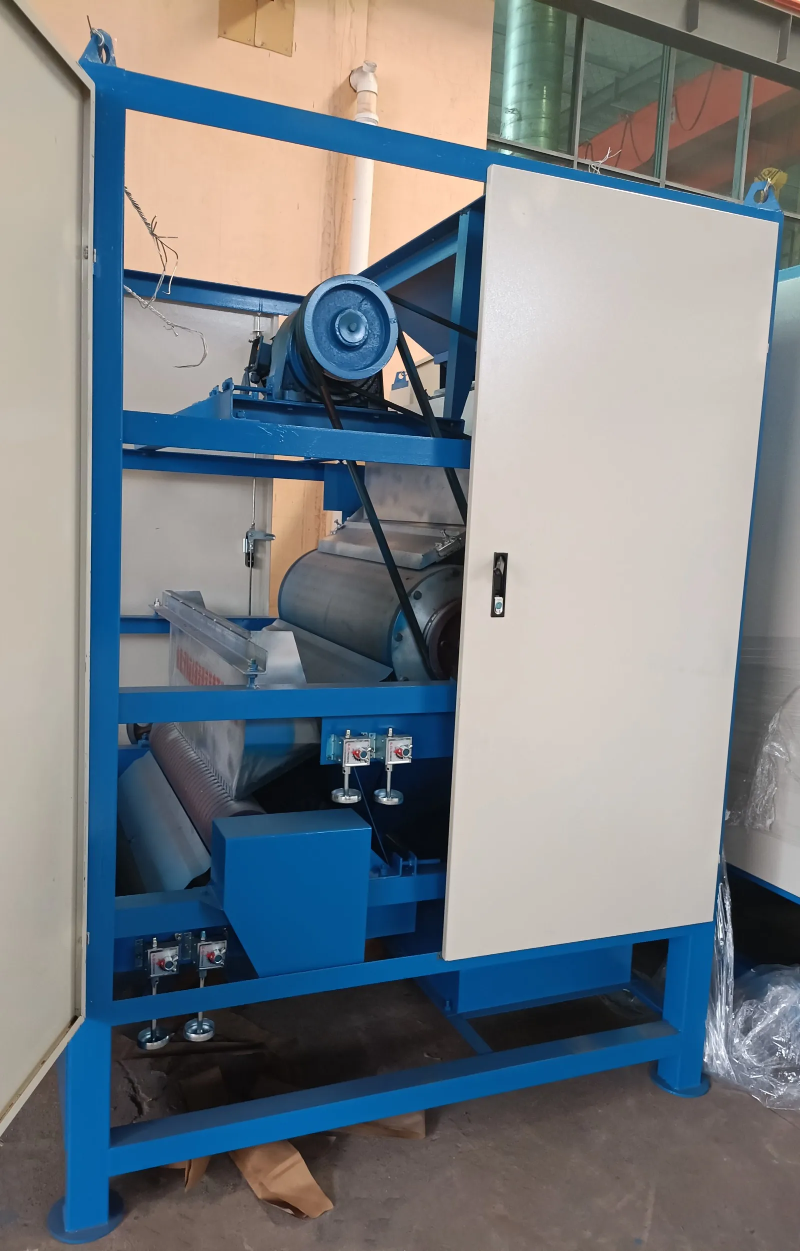 Monazite/Iron/Zircon Sand Roller Magnetic Separator Mining Dry High Intensity Roller Magnetic Separation Machine
