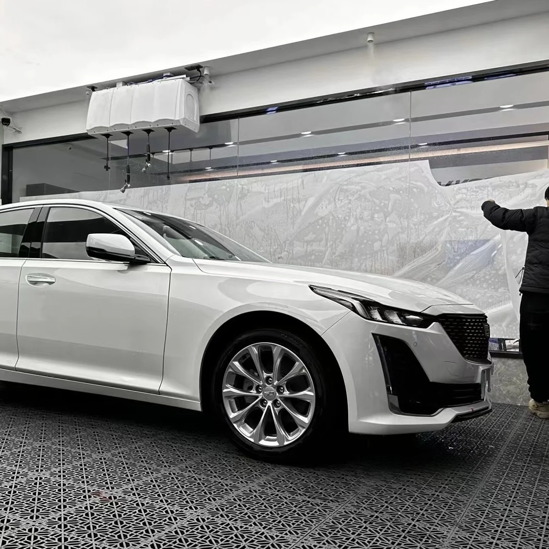 Высококачественная антипожелтевая автомобильная пленка отличная прозрачная защитная 7 5 mil PPF