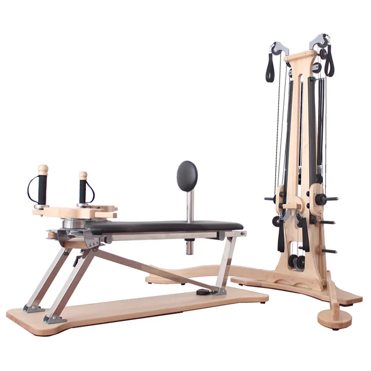 SYT commercial Hot selling Pilates Zen soft instrument cyclotron wooden spinal equipment exercise yoga machine