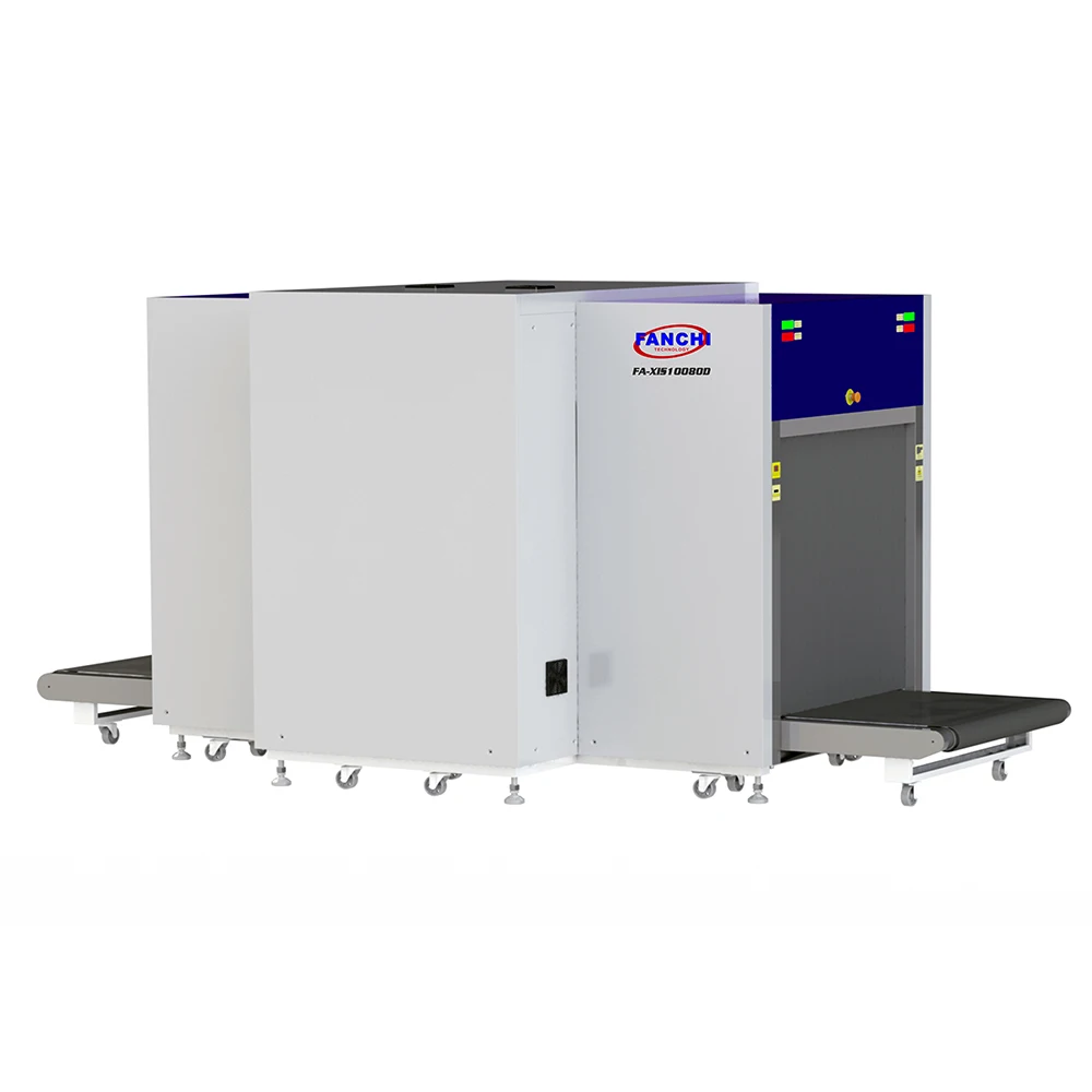 dual view Baggage Scanner X ray for outsized bags large parcel X-ray security system