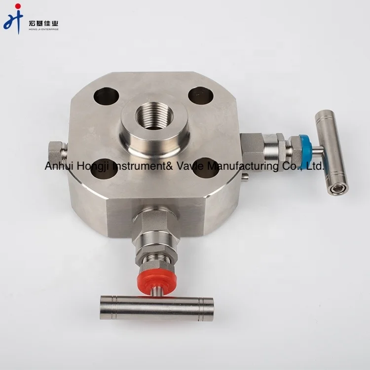 Игольчатый клапан Hongji SS316 1/2 дюймов 6000psi фланцевый игольчатый