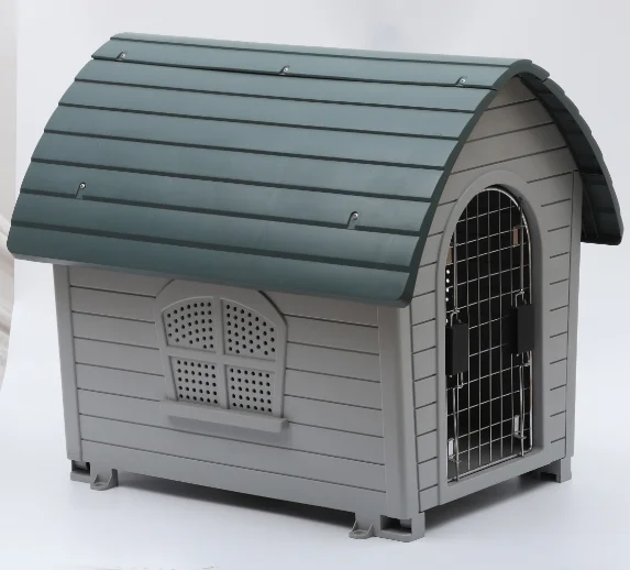 new large plastic waterproof outdoor dog house cage carrier kennels for pet