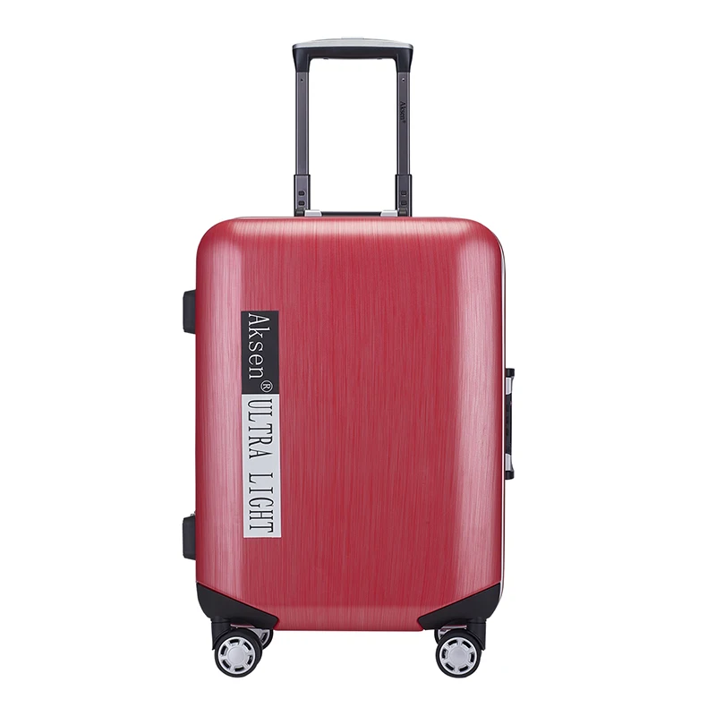 Hot sale Hasp trolley cases with spinner wheels for men women customize Travel suitcases luggage