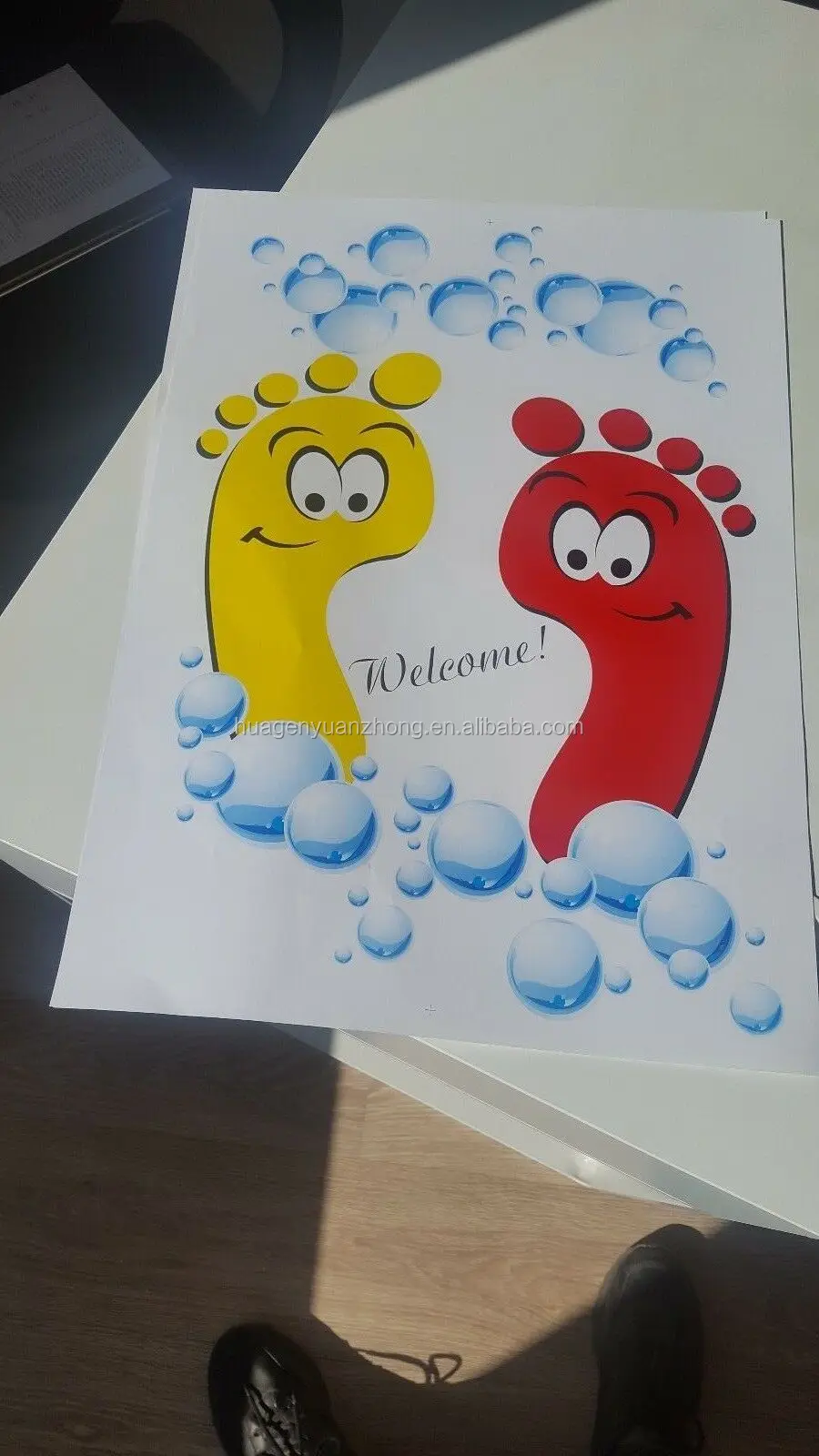 Auto Car Foot Mat Disposable Paper Floor Mat