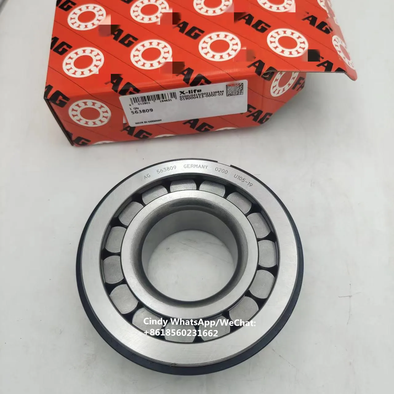563809A Radial Cylindrical roller bearings Truck Differential Gearbox Bearing for MAN 06325890052 06325890068 06325890069 F19081