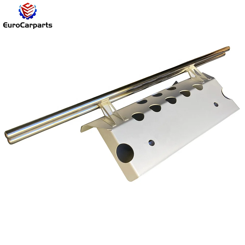 rear bumper guard with pillar for G-class W463 4x4 g500 g650 g550 auto parts stainless steel rear skid plate