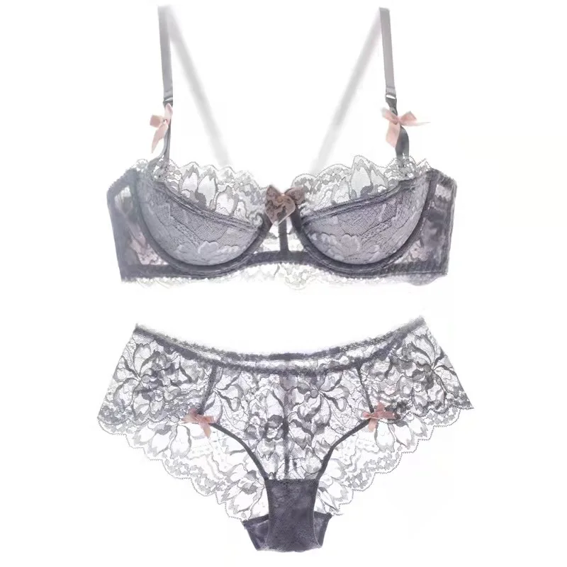Sexy lace bra panty set Plus size sexy lingerie ladies  panties sex underwear accessories girls women sexy plus size underwear